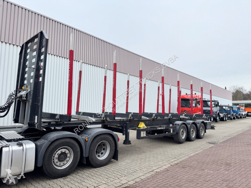 Semitrailer Schwarzmüller 3-Achs Holzauflieger...