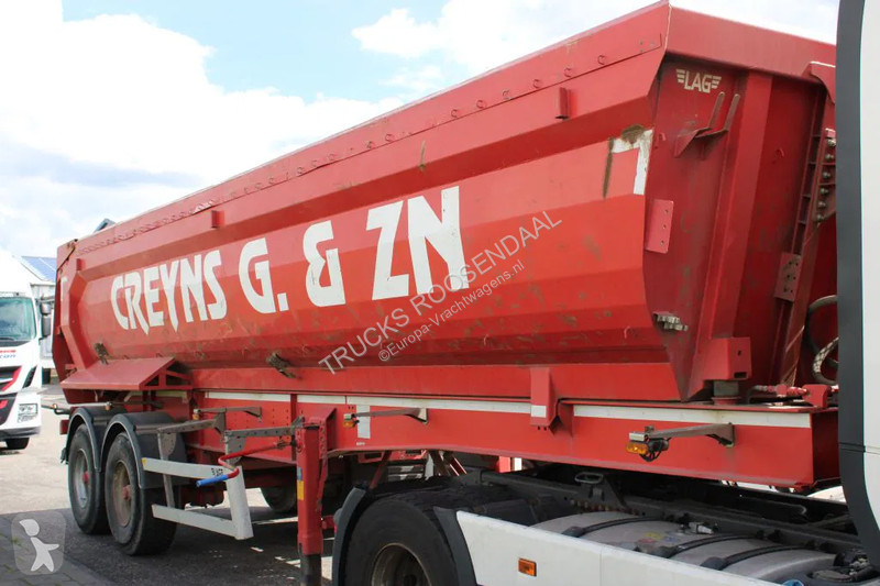 Semi reboque LAG O-2-38 01 + 2 axle + KIPPER +...