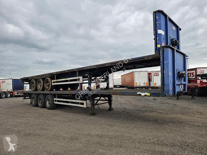 Semitrailer Pacton 3 AXLE FLATBED TRAILER BPW DRUM