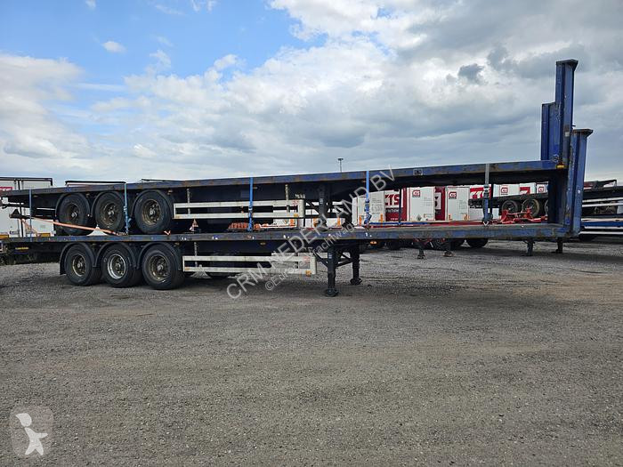 Semiremorca Pacton 3 AXLE FLATBED TRAILER BPW DRUM