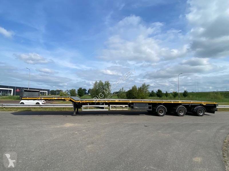 Sættevogn Broshuis trailer 3 -time extendable...