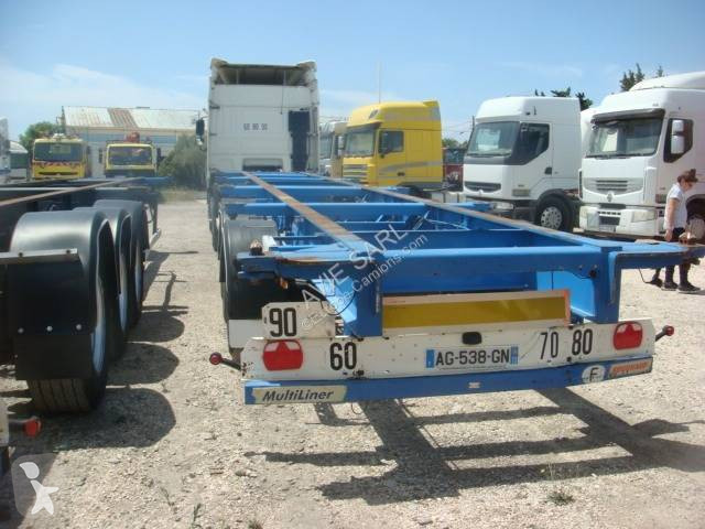 Semi remorque Fruehauf PORTE CONTAINER FRUEHAUF...
