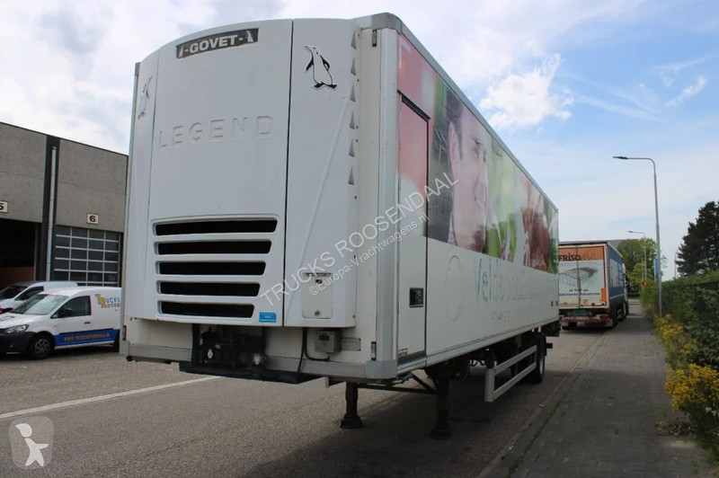 Semitrailer Pacton 1x SAF + frigo + lift