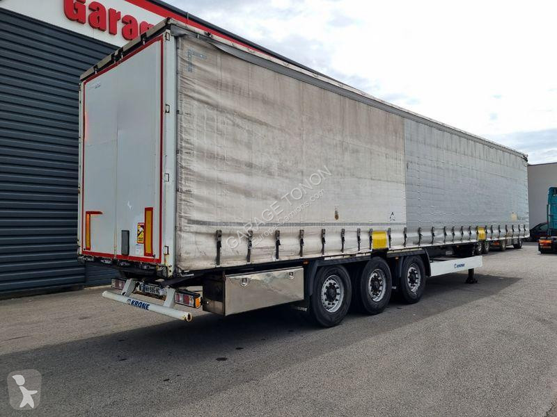 Semitrailer Krone  TAUTLINER FOSSE A BOBINES...