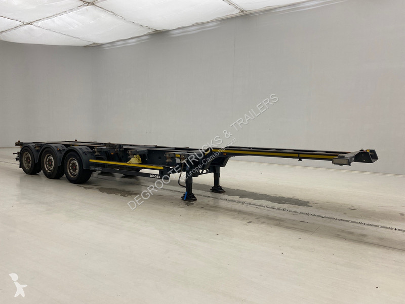Semi remorque Kögel Polyvalent skelet 20-30-40 ft