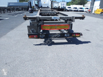 Semitrailer containertransport Trouillet