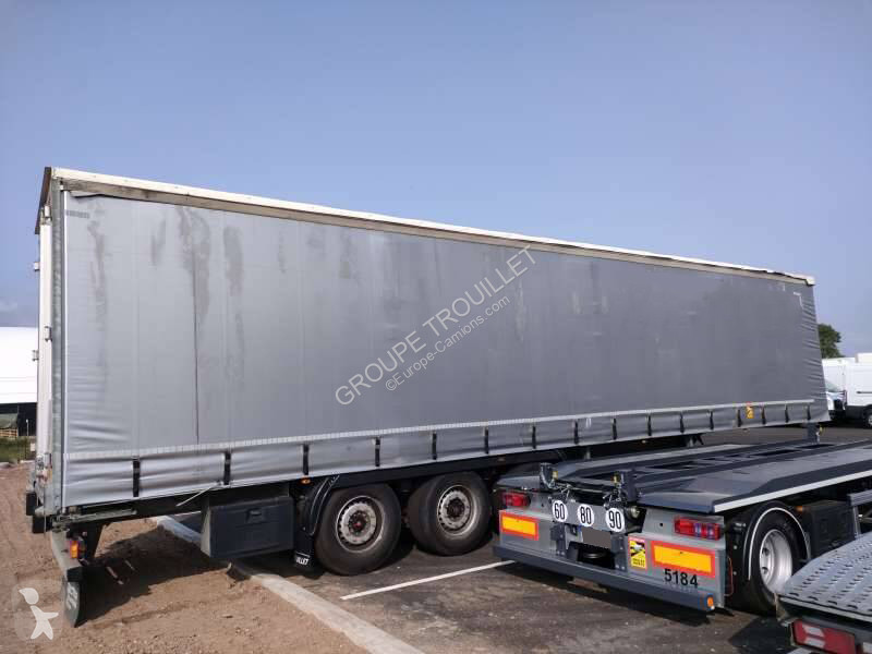 Semitrailer Trouillet 38 TONNES HAYON 2 PORTES...
