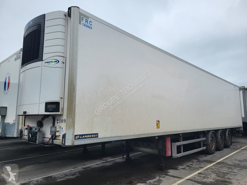 Semitrailer Trouillet FRIGO 38 TONNES CAISSE...