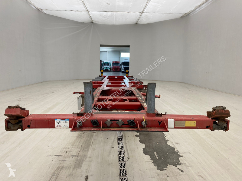 Semitrailer Renders Skelet 20-30-40 ft