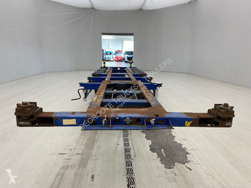 Semitrailer Renders Skelet 20-30-40 ft