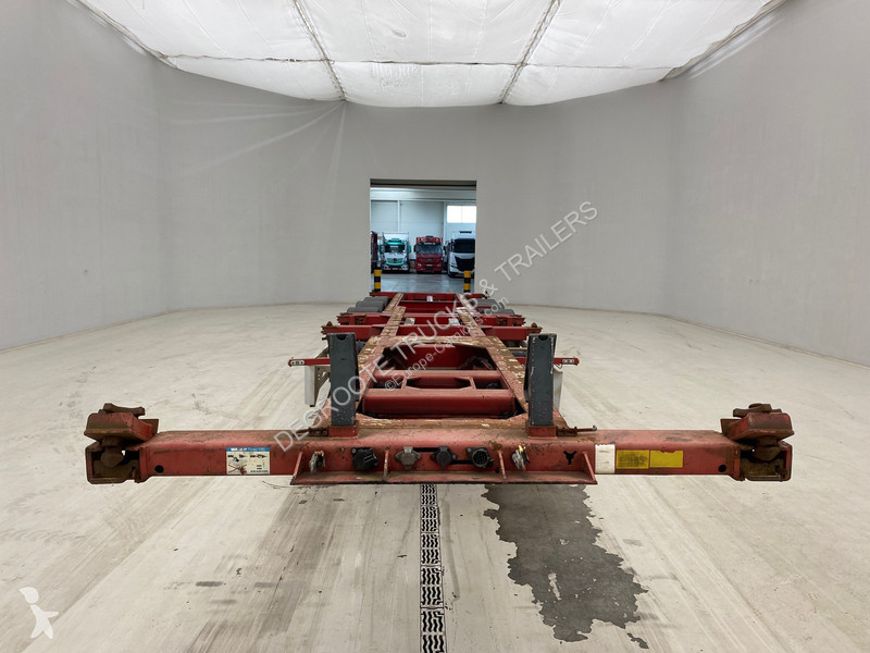 Semitrailer Renders Skelet 20-30-40 ft
