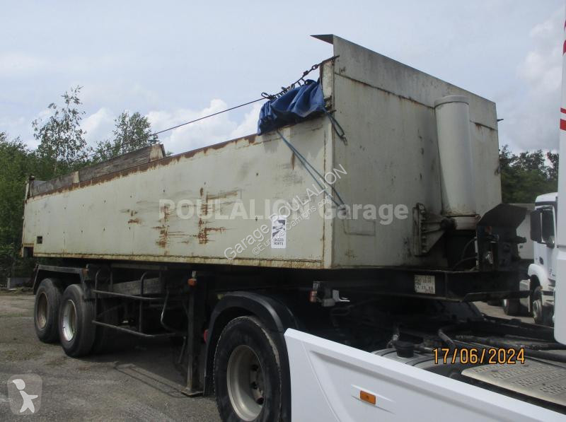 Semitrailer Thevenon  BENNE 2 ESSIEUX AVEC LA...