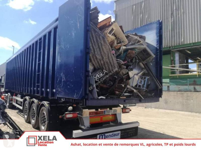 Semitrailer Granalu Benne ferraille renforcée