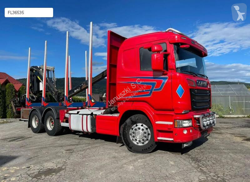 Semi Remorque Scania Grumier R Occasion N