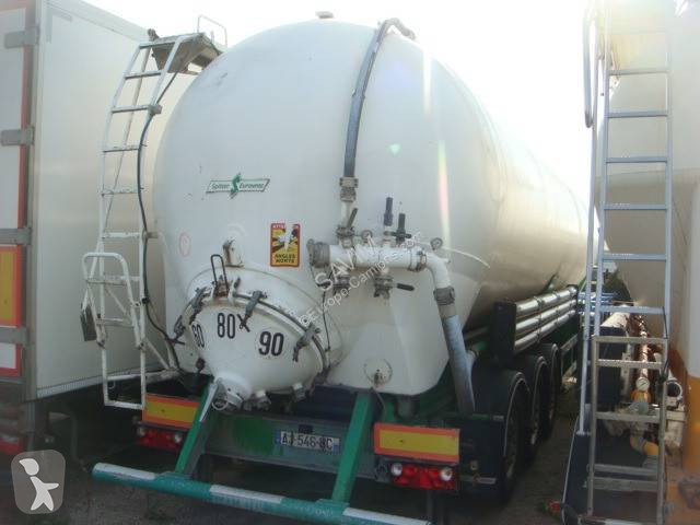 Semitrailer Spitzer 60m3 bennable 2010