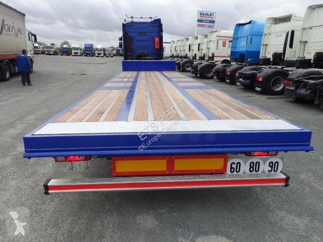Semitrailer Lecitrailer Plateau surbaissé