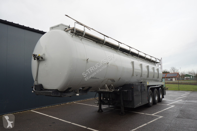 Oplegger Dijkstra 3 AXLE TANK TRAILER 36 M3