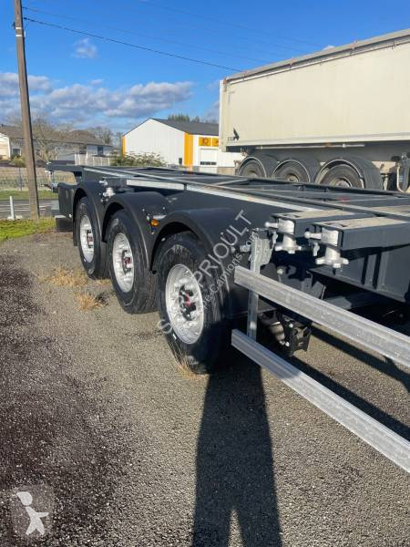Semitrailer Lecitrailer Châssis Porte conteneurs