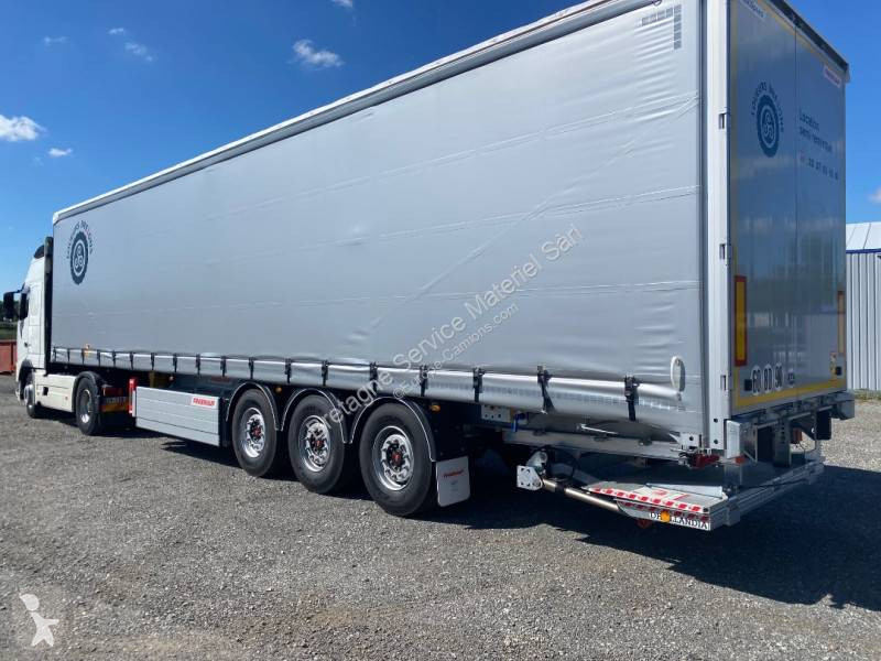 Semitrailer Fruehauf TAUT HAYON