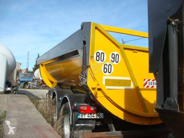 Sættevogn Pomiers BENNE POUSSOIR POMIERS 33T