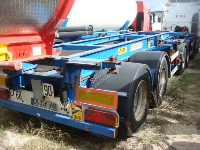 Semi remorque Fruehauf PORTE CONTAINER TIREUSE...