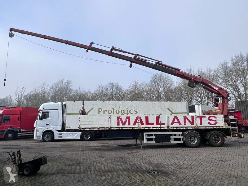 Oplegger ATM 2 AS + HIAB 300-4 + WINCH