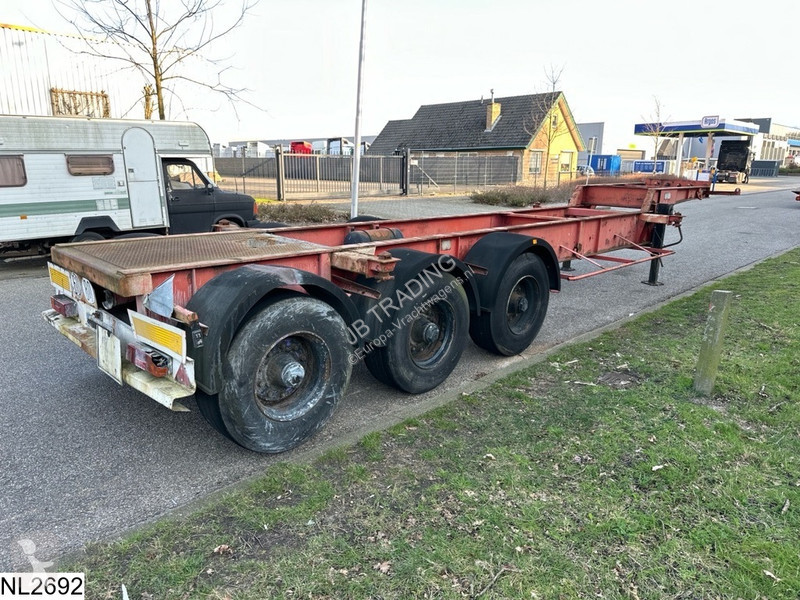 Oplegger Fruehauf Container 20 FT, Steel...