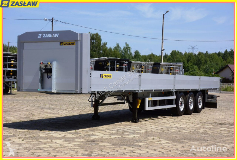 نصف مقطورة Zasław ALU sides 800 mm. HEAVY...