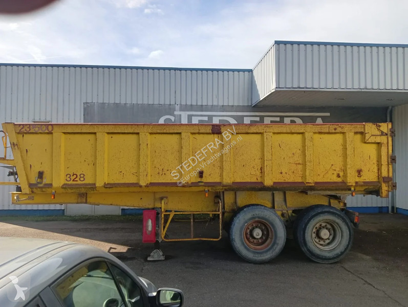 Sættevogn Kaiser 2 Axle Steel Tipper , Spring...