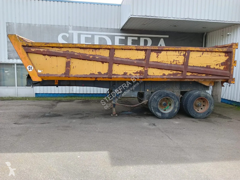 Oplegger Fruehauf 2 Axle Steel Tipper, 8 tyres...