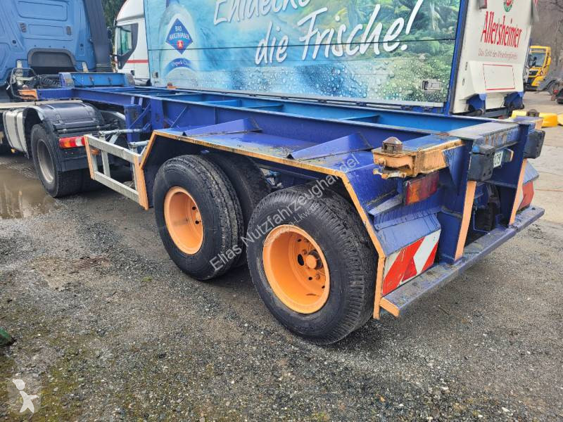 Oplegger Fruehauf 20 ft Containerchasis...