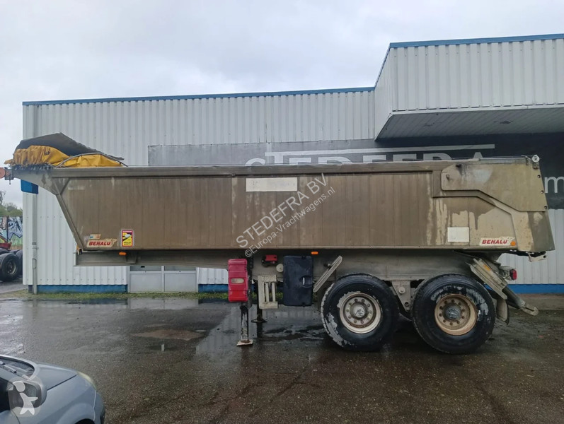 Semi remorque Benalu 2 Axle Alu Tipper , Spring...
