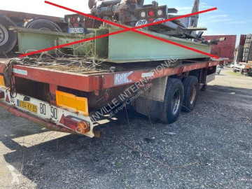 Sættevogn flatbed Titan