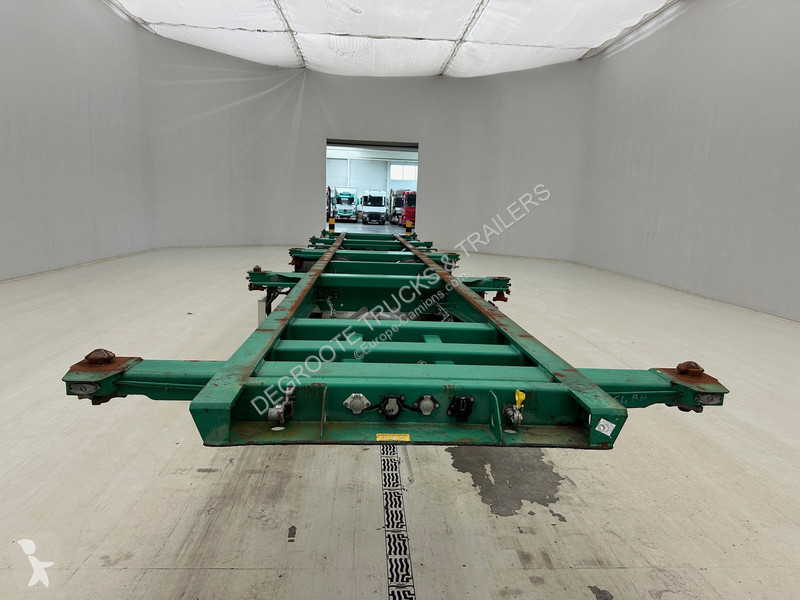 Semitrailer Fruehauf Skelet 2 x 20-40 ft
