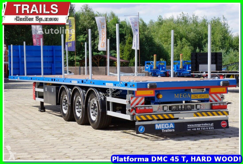 Semiremorca Mega ALT-3WS - Flatbed DMC 45 T /...