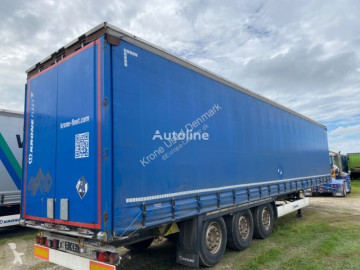 Semitrailer skjutbara ridåer (flexibla skjutbara sidoväggar) Krone