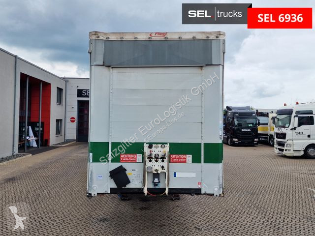 Semitrailer Fliegl SZS01 / Hubdach / Jumbo
