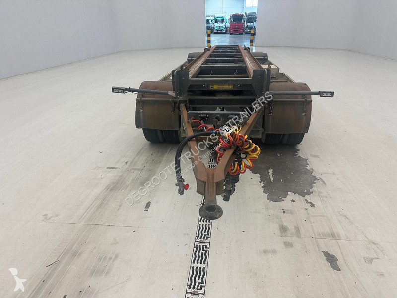 نصف مقطورة Turbo's Hoet BDF systeem