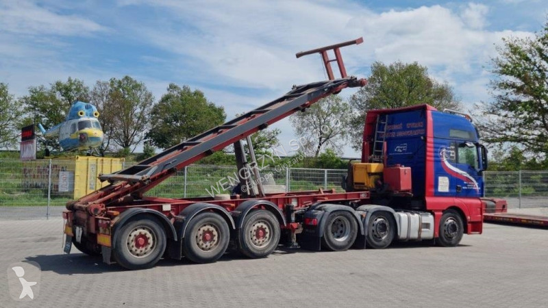 Oplegger  Naczepa kontenerowa VAN HOOL pionowy...