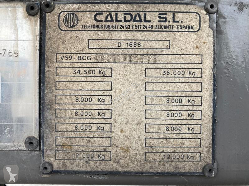 Oplegger Caldal  BCG-40-R/N