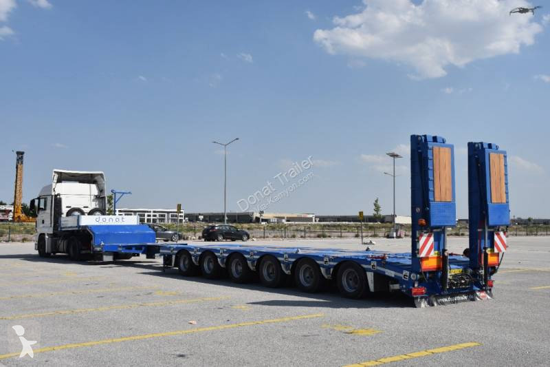 Semitrailer Donat 6 axle lowbed semitrailer -...