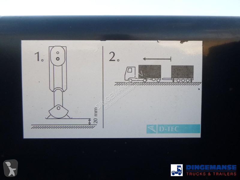 Semiremorca D-TEC 4-axle container combi...