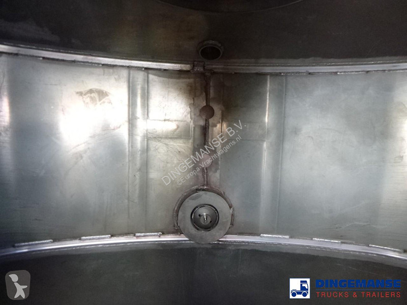 Naczepa cysterna Fuel tank alu m3 comp pump osie