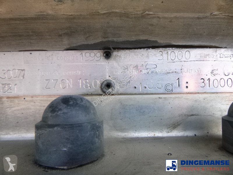 Semiremorca Magyar Bitumen tank inox 31 m3 / 1...