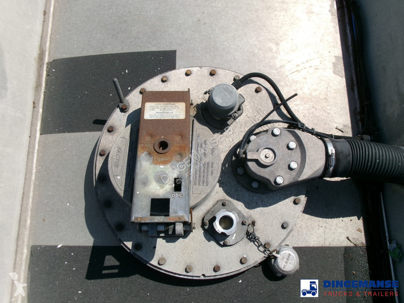 Oplegger  Fuel tank alu 42.8 m3 / 6 comp + pump