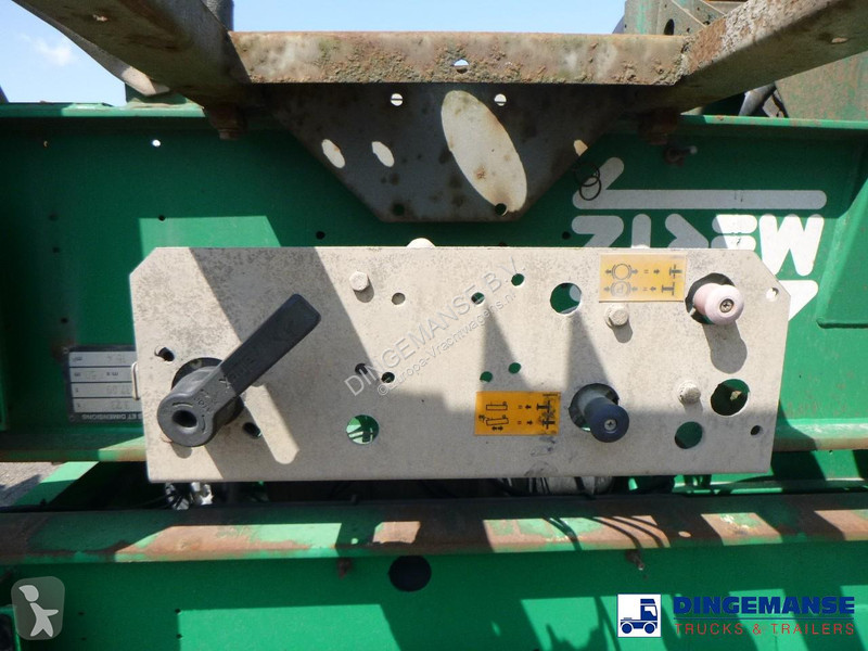 نصف مقطورة Asca Stack 4 x container trailer +...
