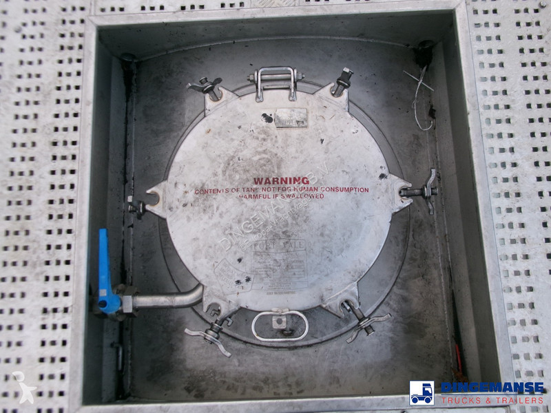 Semiremorca Indox Chemical tank inox L4BH 33.5...