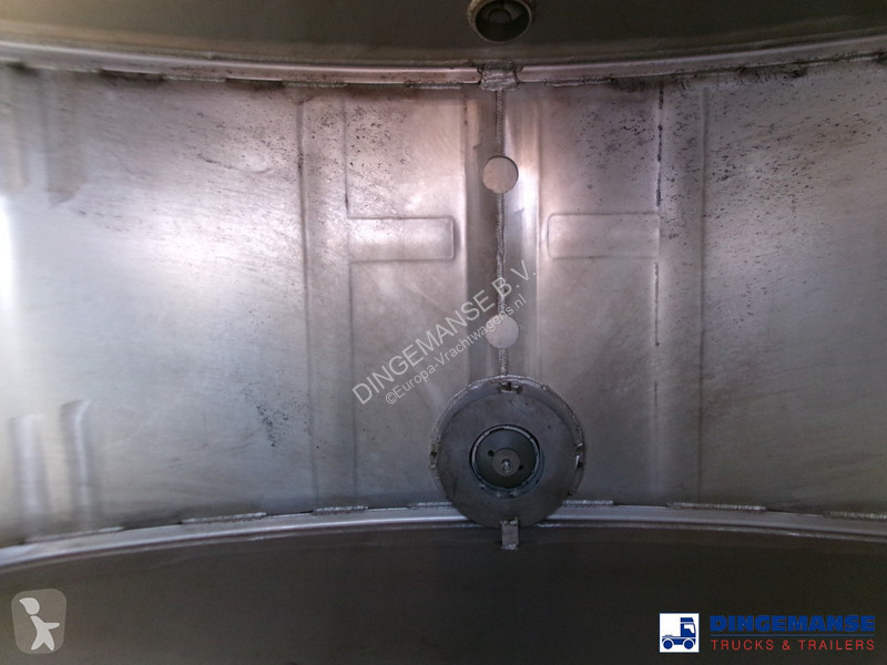 Sættevogn  Fuel tank alu 42.8 m3 / 6 comp + pump