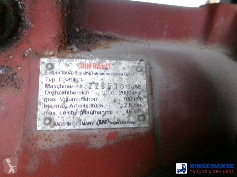 Semirimorchio Feldbinder Powder tank alu 40 m3...