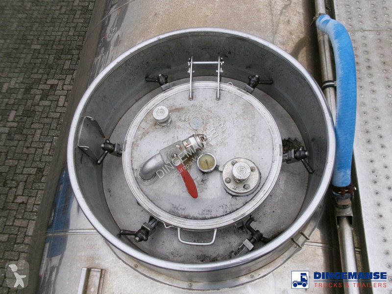 Semiremorca Magyar Chemical tank inox L4BH 33.5...